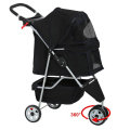 Bestpet Pet Porteur 3 roues Travel Pliant Carrier